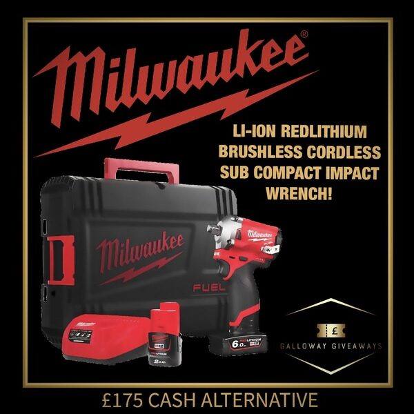 Milwaukee M12 1/2 Impact Wrench
