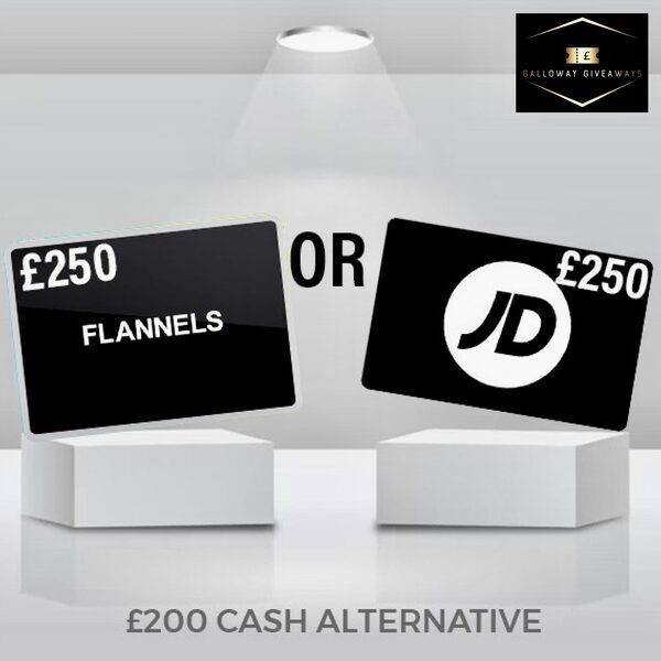 Flannels or JD Gift Card