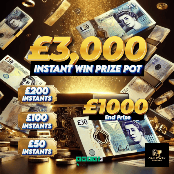 £3000 Prize Pot