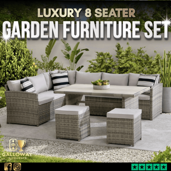 8 Seater Rattan Furnitue Set