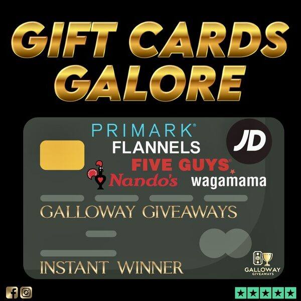 Gift Cards Galore