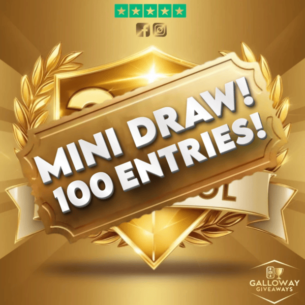 20k Mini Draw 100 Entries